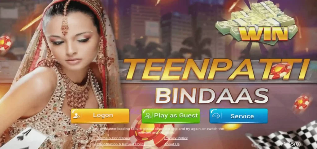 Rummy Bindaas App, Teen Patti Bindaas Apk