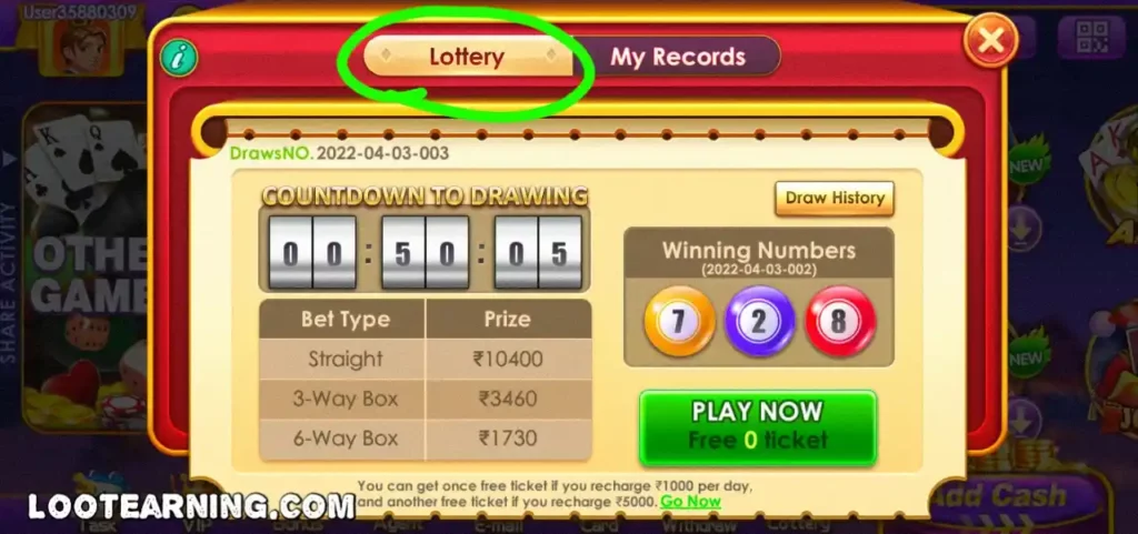 lottery 777 Slots star