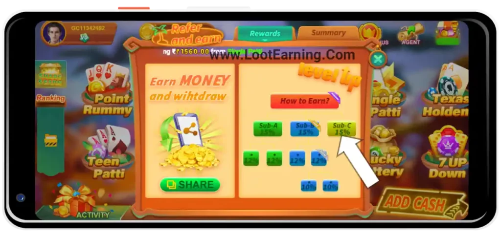 God Cow Game Refer & Earn