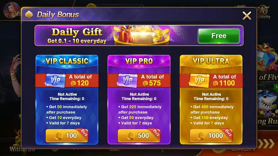 Happy Ace Casino VIP Program
