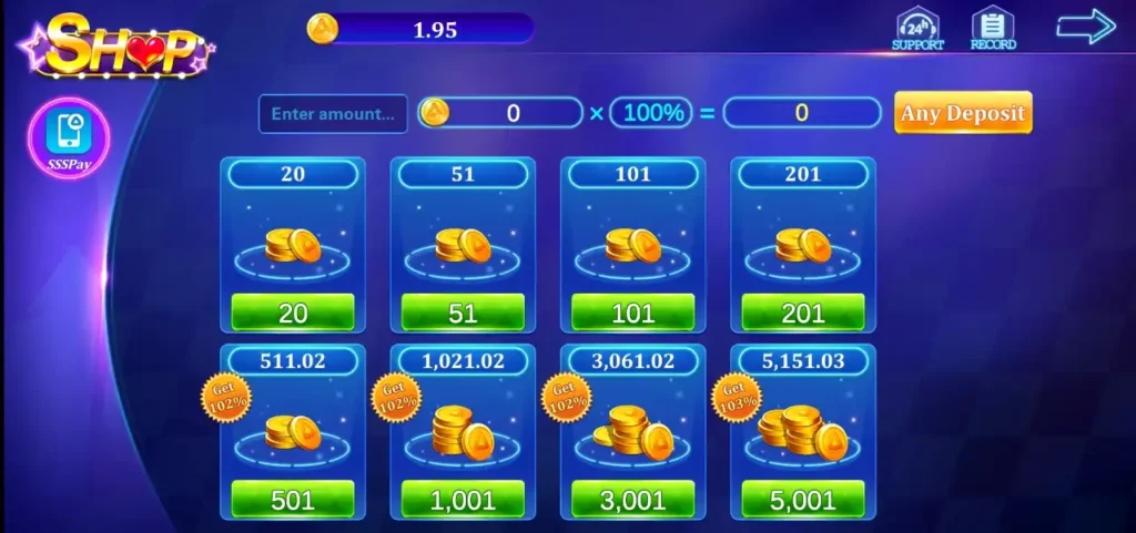 Rummy Perfect APK Shop Coin's