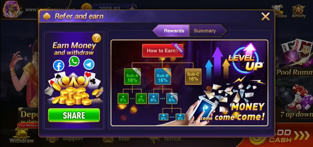 Happy Ace Casino refer reward