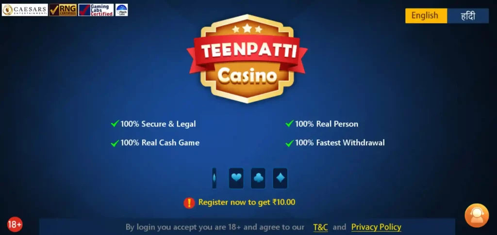 teen patti casino app